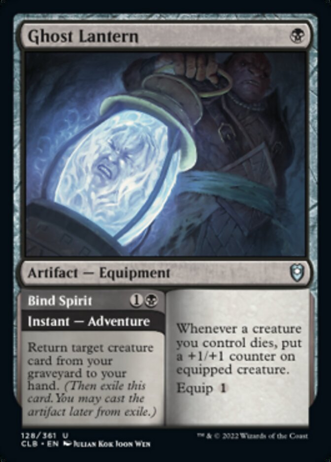 Ghost Lantern // Bind Spirit [Commander Legends: Battle for Baldur's Gate]