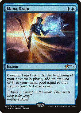 Mana Drain [Judge Gift Cards 2016]